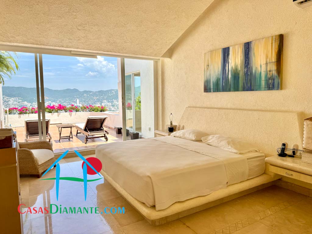 Brisas Diamante Villa 100 - Recámara principal 1